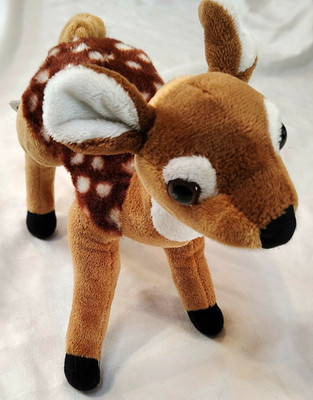 Wild Republic Cuddlekins Mini Deer 8'', Realistic Soft Plush Stuffed Animal