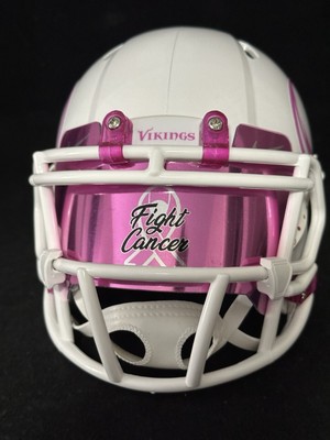 cancer month football helmets Breast Awareness Helmet Decals Tackle Breast Cancer PNG, Football