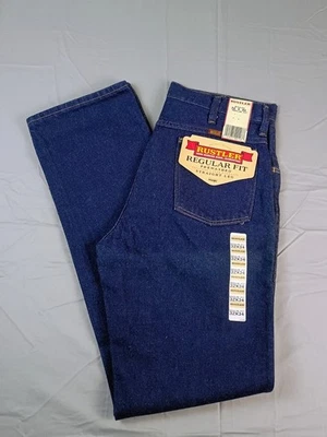 Vintage Deadstock NWT Rustler Regular Men Jean Sz 32x34 Work Denim Casual Cowboy - Image 1 of 4