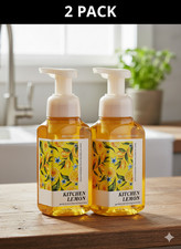 Bath  Body Works Kitchen Lemon Foaming Hand Soap 8.75 Fl Oz pack of 2 
