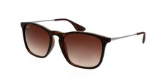 Ray-Ban Chris Matte Havana Gradient Brown Lens RB4187 856/13 54