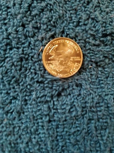 New Listing2002 $5 Dollar American Gold Eagle Liberty 1/10 Oz Gold Bullion Coin