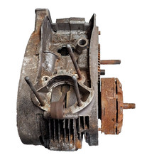 MZ ES 250 Motorgehäuse Hälfte roh leer restaurationsbasis original DDR