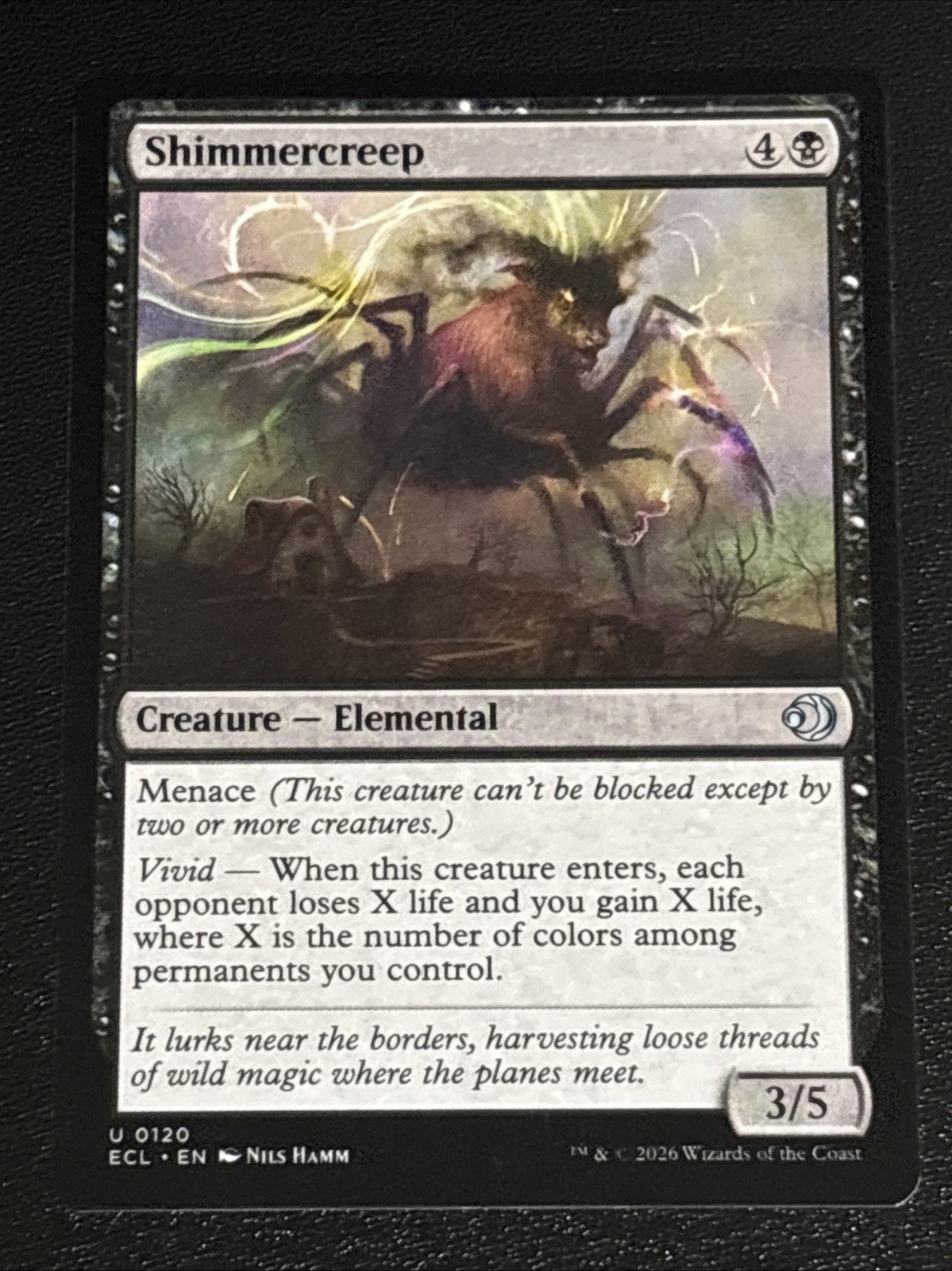 MTG Lorwyn Eclipsed Shimmercreep 0120 NM