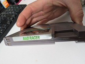 Rad Racer Nintendo ( NES ) Game Working Condition, Owned Since New