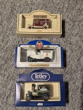 Vintage Lledo Days Gone Oxford Diecast Advertising Vans Cadbury Tetley Set