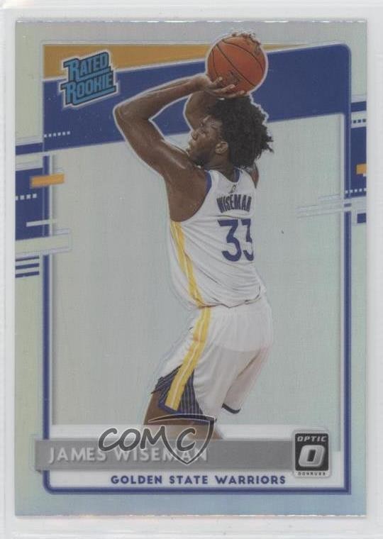 2020-21 Panini Donruss Optic Rated Holo Prizm James Wiseman #152 Rookie RC 7s2
