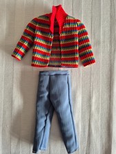 Barbie Vintage Get Ups N Go Travel #9744 70s Ken Kleidung Fashion Jacke und Hose