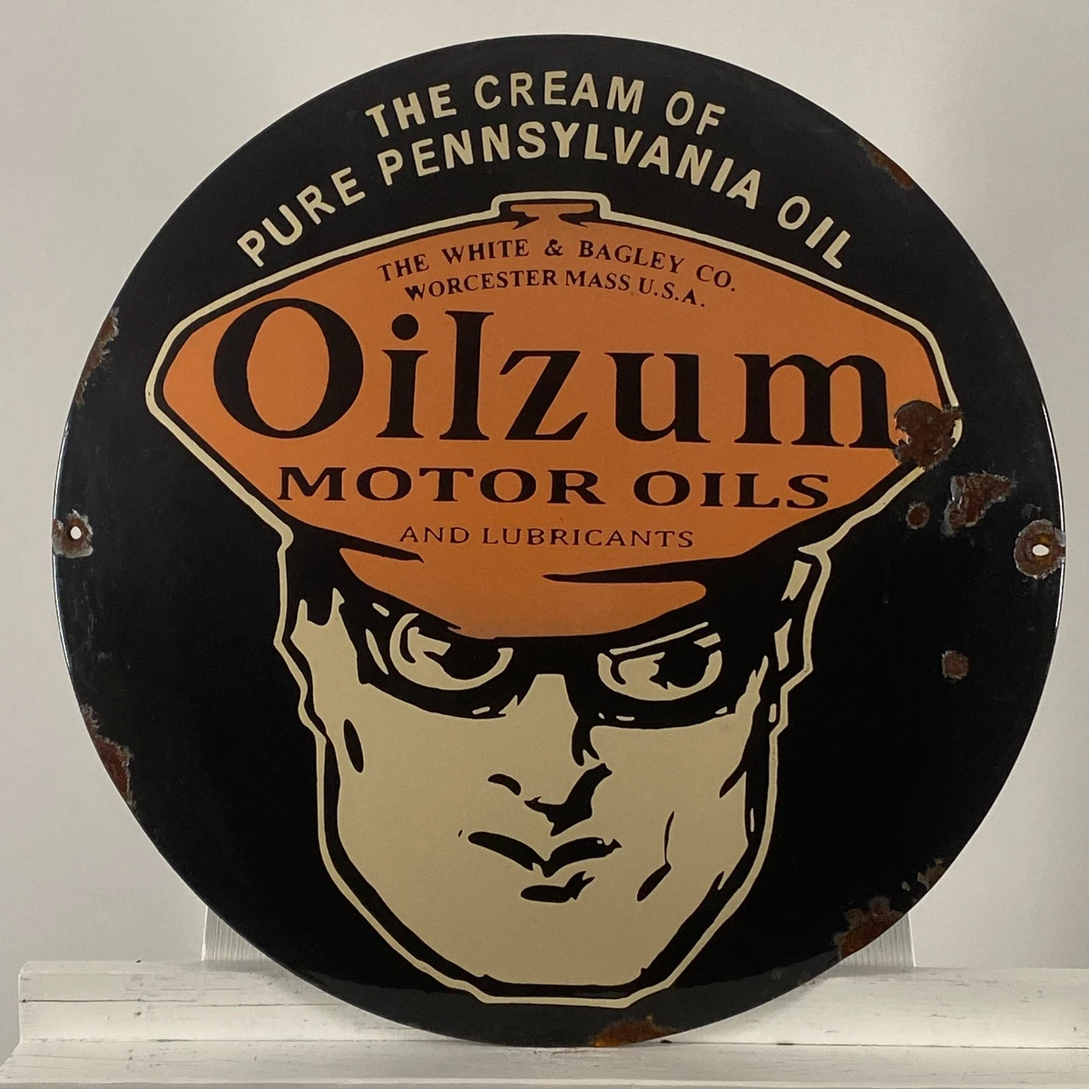 Oilzum In Collectible Gas & Oil Advertising Signs for sale | eBay