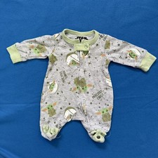 Footed Sleep N Play - Star Wars- Baby Yoda- Newborn fit.