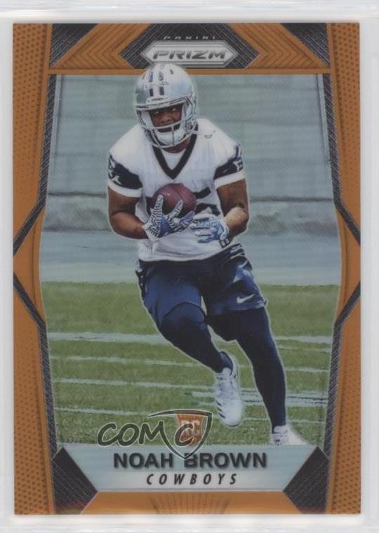 2017 Panini Prizm Rookies Orange Prizm 116/275 Noah Brown #280 Rookie RC 1by