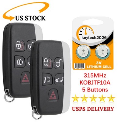2 Smart Key Fob for Land Rover Discovery LR4 Range Rover Sport Evoque 2011-2018