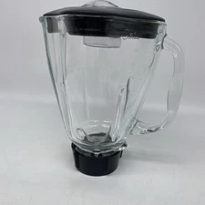 Oster Blender Glass Jar Replacement Part 1.25 L Model 15132 With Lid And Blade