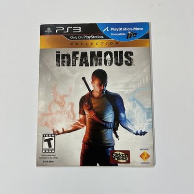 InFAMOUS Collection Sony PlayStation 3 PS3 Video Game Disc Cardboard Sleeve