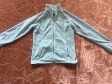 Columbia Women's Benton Springs Full Zip Fleece Jacket in light blue.