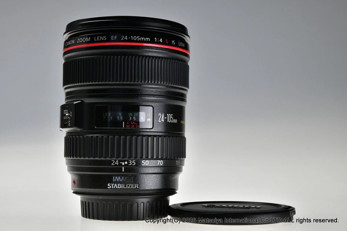 Canon 24-105mm Focal Image Stabilization Camera Lenses for sale | eBay