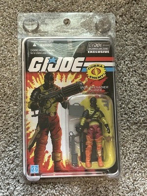 GI Joe 2016 Collectors Club FSS Darklon Iron Grenadier 3.75''  Figure MOC Hasbro