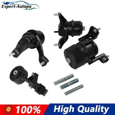 Set of 4 Engine Motor and Transmission Mount Kit For Toyota Camry 2002-2006 2.4L