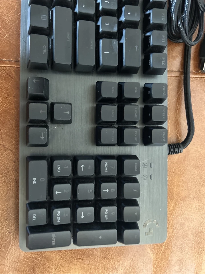 Teclado mecánico para juegos Logitech G513 carbono RGB GX rojo lineal 920-009301 Foto 4 de 4