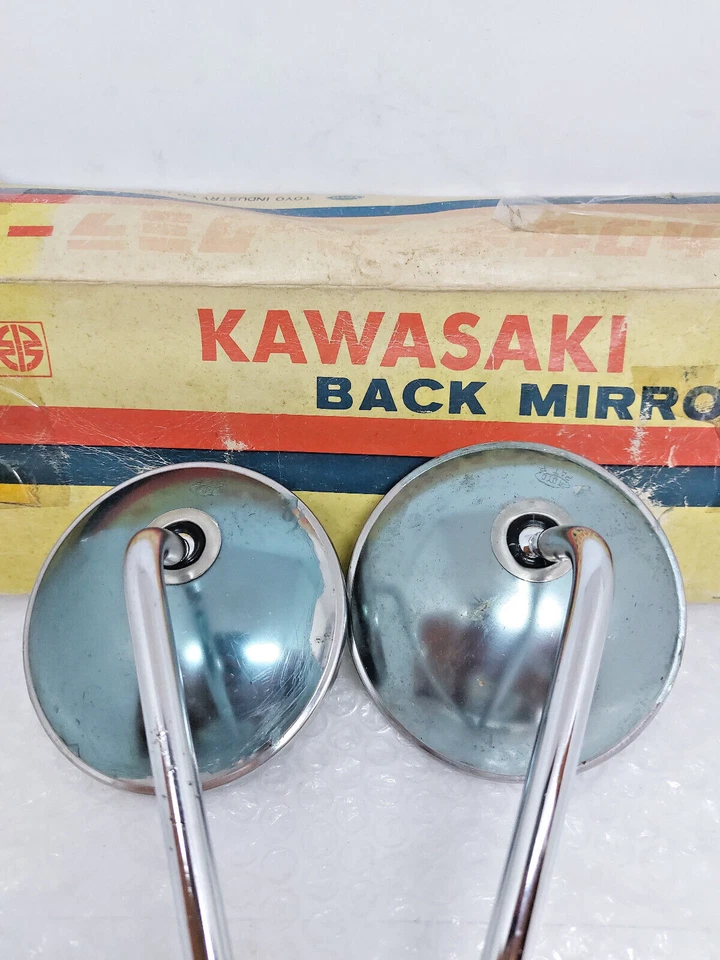 Espejo retrovisor genuino Kawasaki GA GA2 GA3 G3SS GA5 B1 A1 G7 A7 MC1 NUEVO DE STOCK Foto 3 de 4