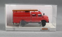 Brekina 45130 (H0,1:87) Man 450 Ha Tlf 16 Rot/Schwarz 1960 Neuware!