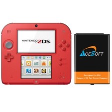 New Large Capacity 1500mAh Replaceable Upgraded Battery for Nintendo 2DS FTR-001