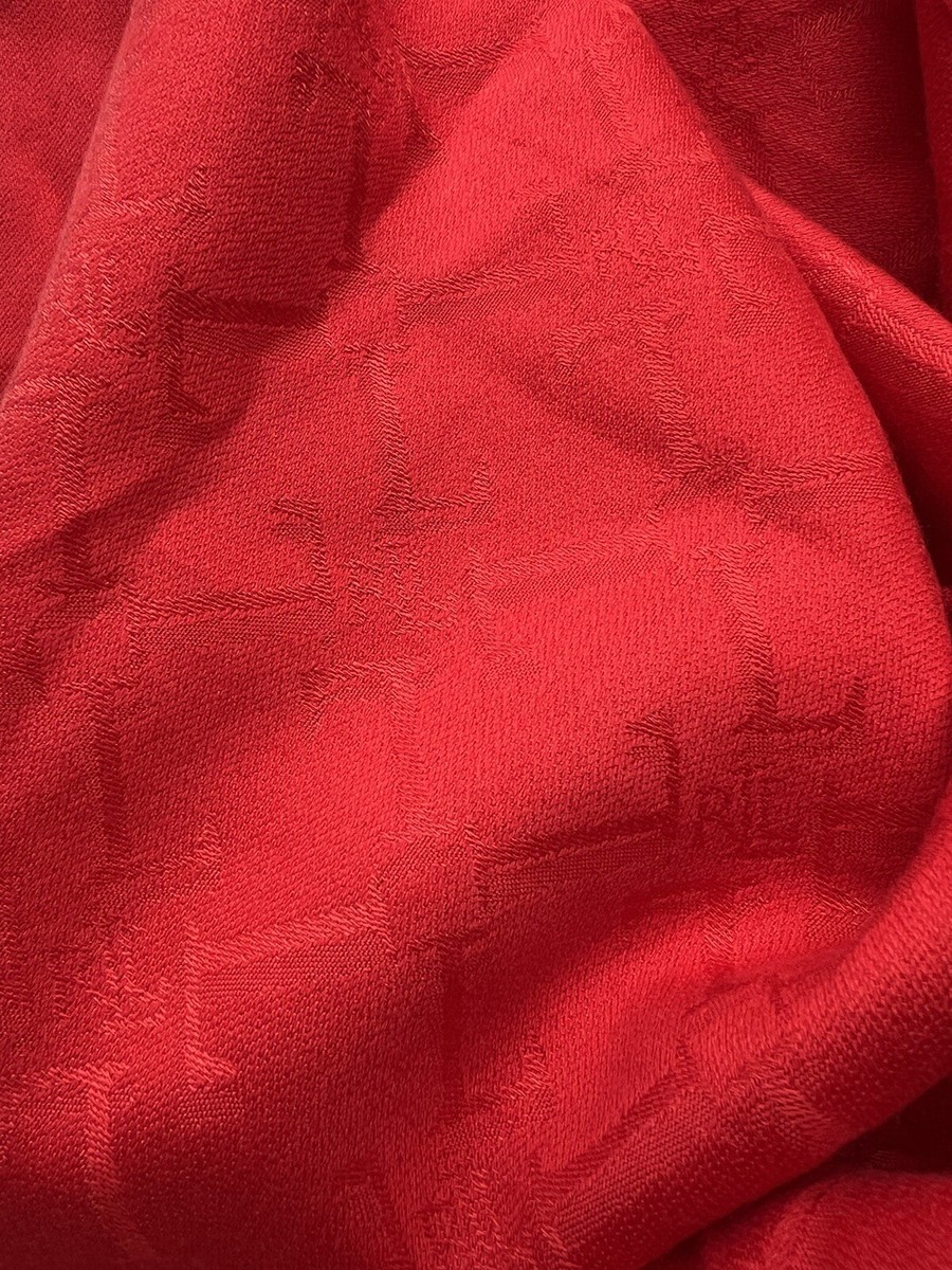 Ralph Lauren Charlotte Monogram Lightweight Jacquard Wrap