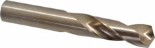 Hertel 3/4" 135� Spiral Flute Cobalt Screw Machine Drill Bit Bright Finish, R...