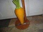 Cute Carrot Cat Scratching Post Natural Sisal 23” Tall Ideal for Kittens-Nice ! — photo 6