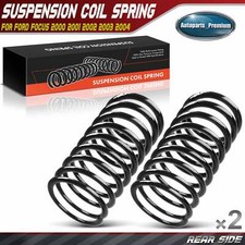 2x Rear Coil Spring For Ford Focus 2000 2001-2004 Lx Se Zx3 Zx5 Constant Rate