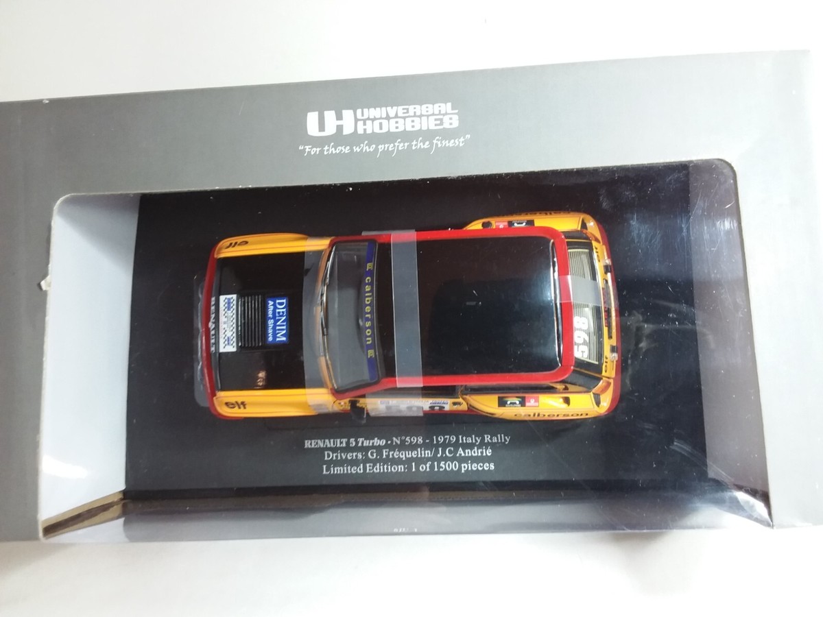 1/18 RENAULT 5 Turbo Calberson #598 Universal Hobbies EUR 60,00 - FR