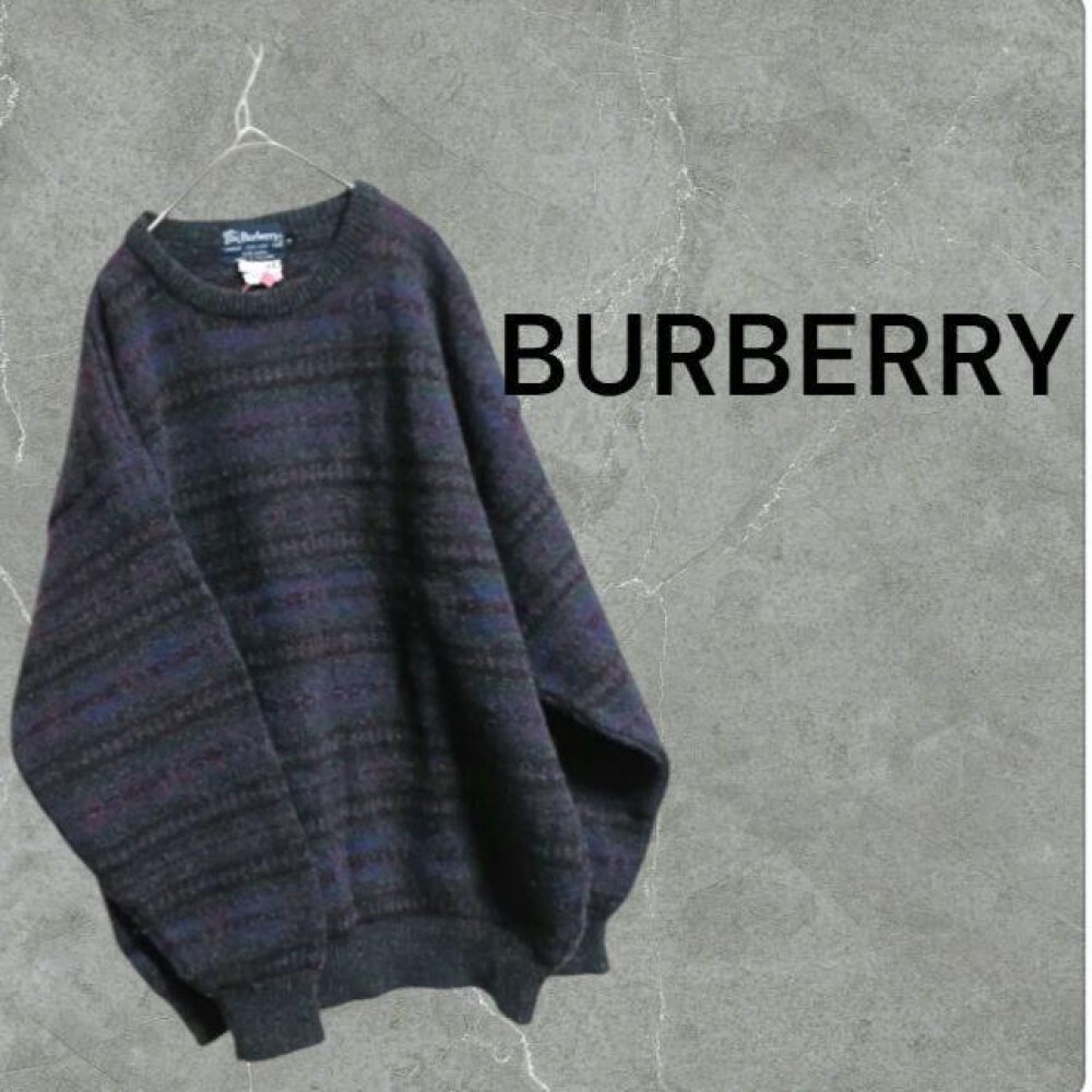 Burberry knit sweater Men's Fashion from Japan