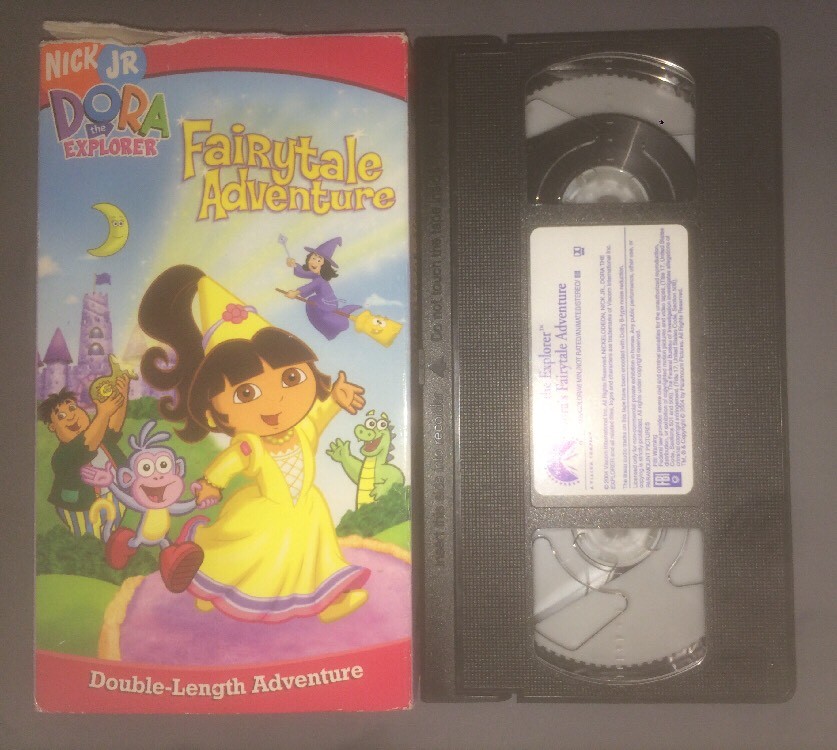 Dora the Explorer - Doras Fairytale Adventure (VHS, 2004) Nick Jr
