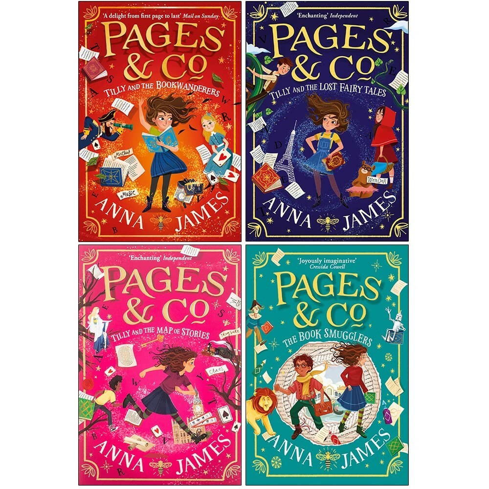 Anna James Pages & Co Collection 4 Books Set Tilly Bookwanderers, Book Smugglers - Image 2
