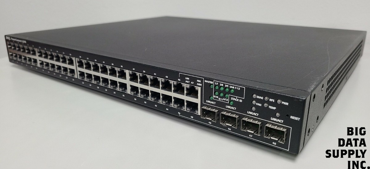 Dell PowerConnect 6248 48-Port 10/100/1000 Gigabit Ethernet