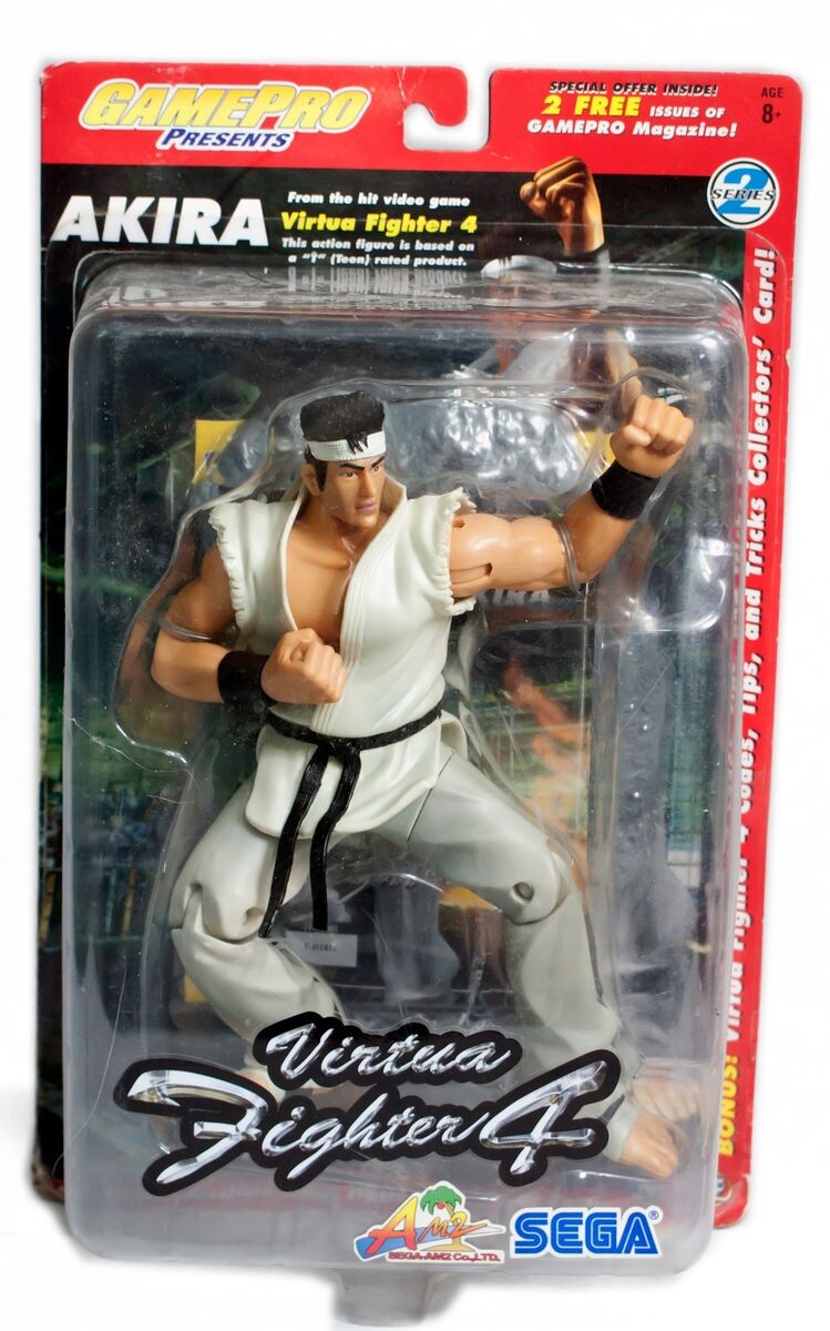 Akira & Lau Action Figures Virtua Fighter 4 Series 2 GamePro Akira & Lau Action Figures Virtua Fighter 4 Series 2 GamePro