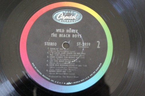 THE BEACH BOYS --- WILD HONEY --- CAPITOL RECORDS --- ST 2859 --- RELEASED 1967 - 第 5/5 張圖片
