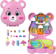 Polly Pocket x Care Bears Partnership Compact Dolls & Accessories Playset New