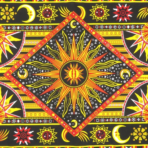 USA Psychedelic Mandala Tapestry Hippie Room Wall Hanging Blanket Art Home Decor - Picture 233 of 301