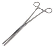 10" Straight Hemostat Forceps Locking Clamps Stainless Steel US FAST FREE SHIP 