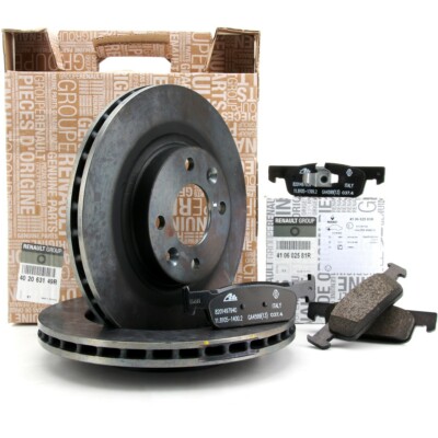 ORIGINAL Renault Bremsscheiben Ø 258mm Beläge CLIO 4 / Grandtour TWINGO 3 vorne