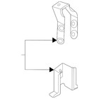 Genuine GM Body Passenger Side Front Fender Upper Rear Bracket 84524019