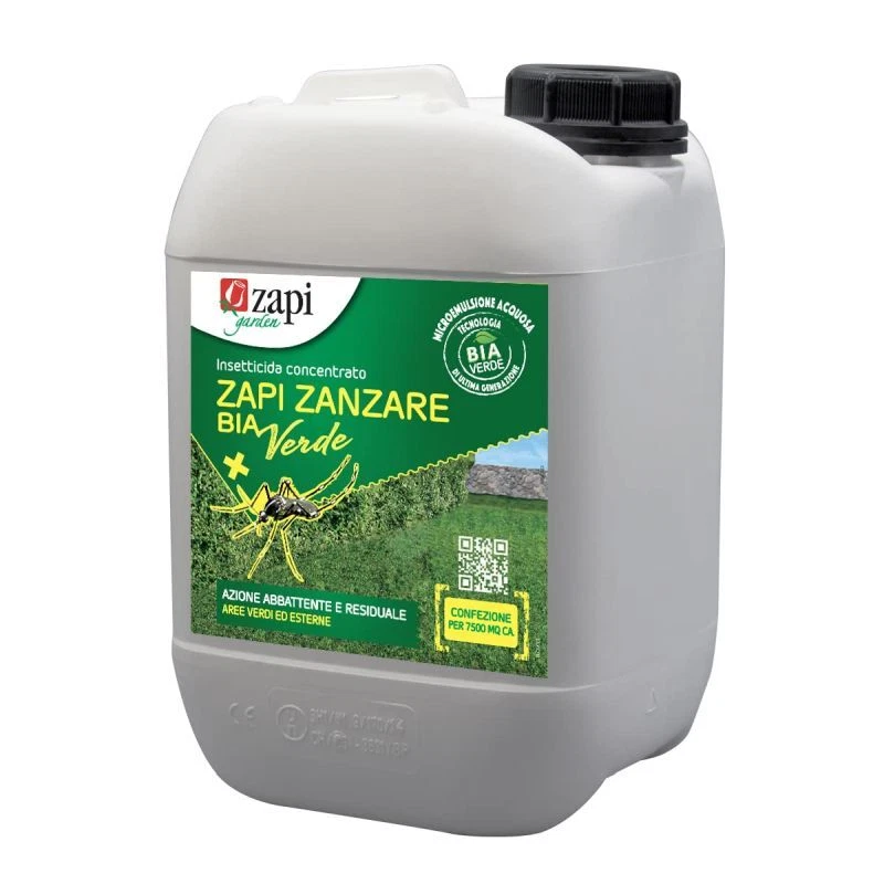 Zapi Zanzare Bia Verde Insetticida Concentrato 5 Lt