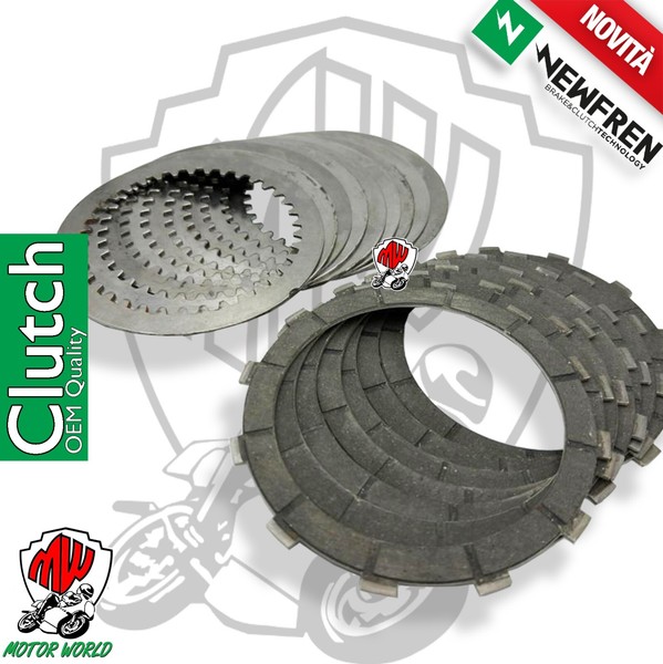 Kit Scheiben Kupplung Komplett Newfren Ducati Monster 900 1993 1994 1995 1996-image