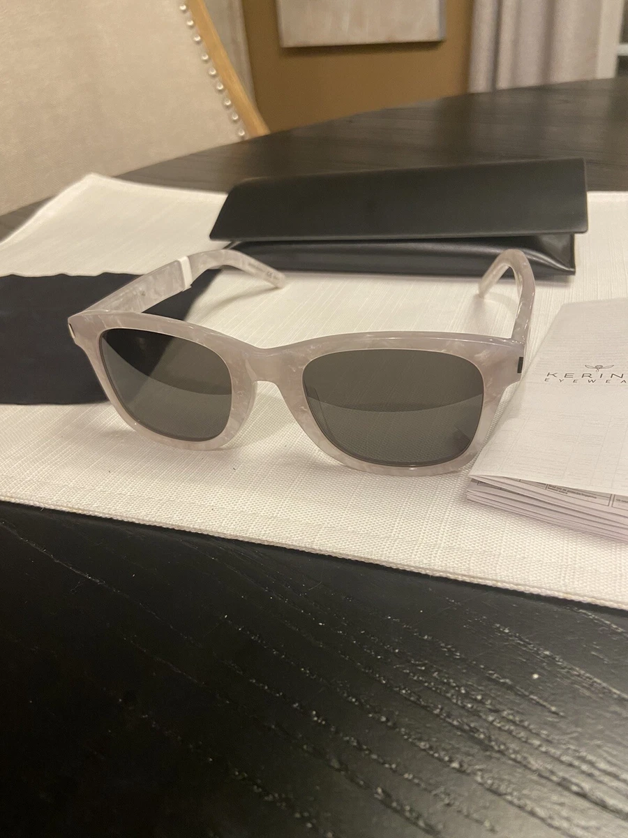 saint laurent sunglasses white