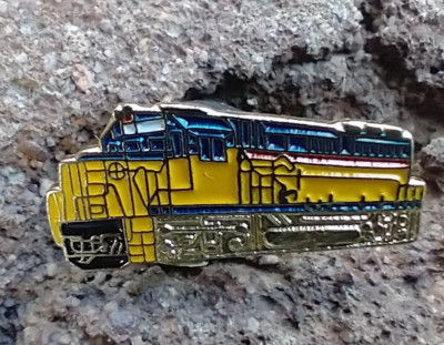 Chessie Systems Motor Eisenbahn Eisenbahn Rail Road Train Hutnadel Tie Tack Revers