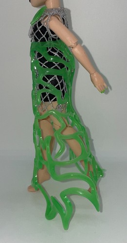 Rainbow Alto Fantástico Moda Cazador de Jade Muñeca Conjunto Mini Vestido de Noche - Imagen 4 de 6