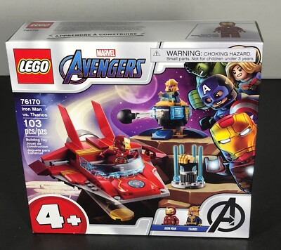 LEGO Marvel IRON MAN VS THANOS 76170 Avengers Super Heroes SEALED New