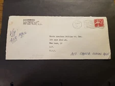 NAVY #138 Bermuda, British West Indies Naval Cover CGAD AEC 10958 Branch