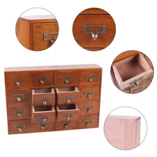 General Store Storage Drawers w/16 Drawers for Bedroom Office Desk Organization 